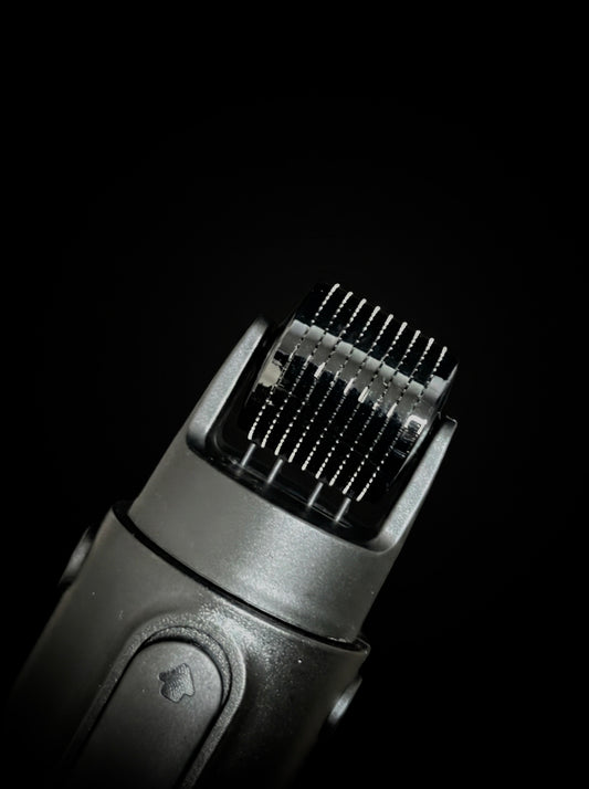 Dermaroller avec réservoir